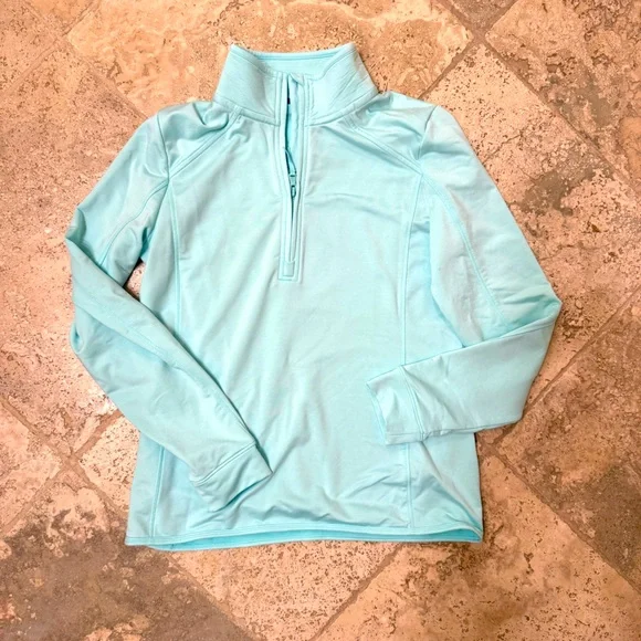 Vineyard Vines Performance Long Sleeve Quarter Front Zip Top Size S - Picture 1 of 7